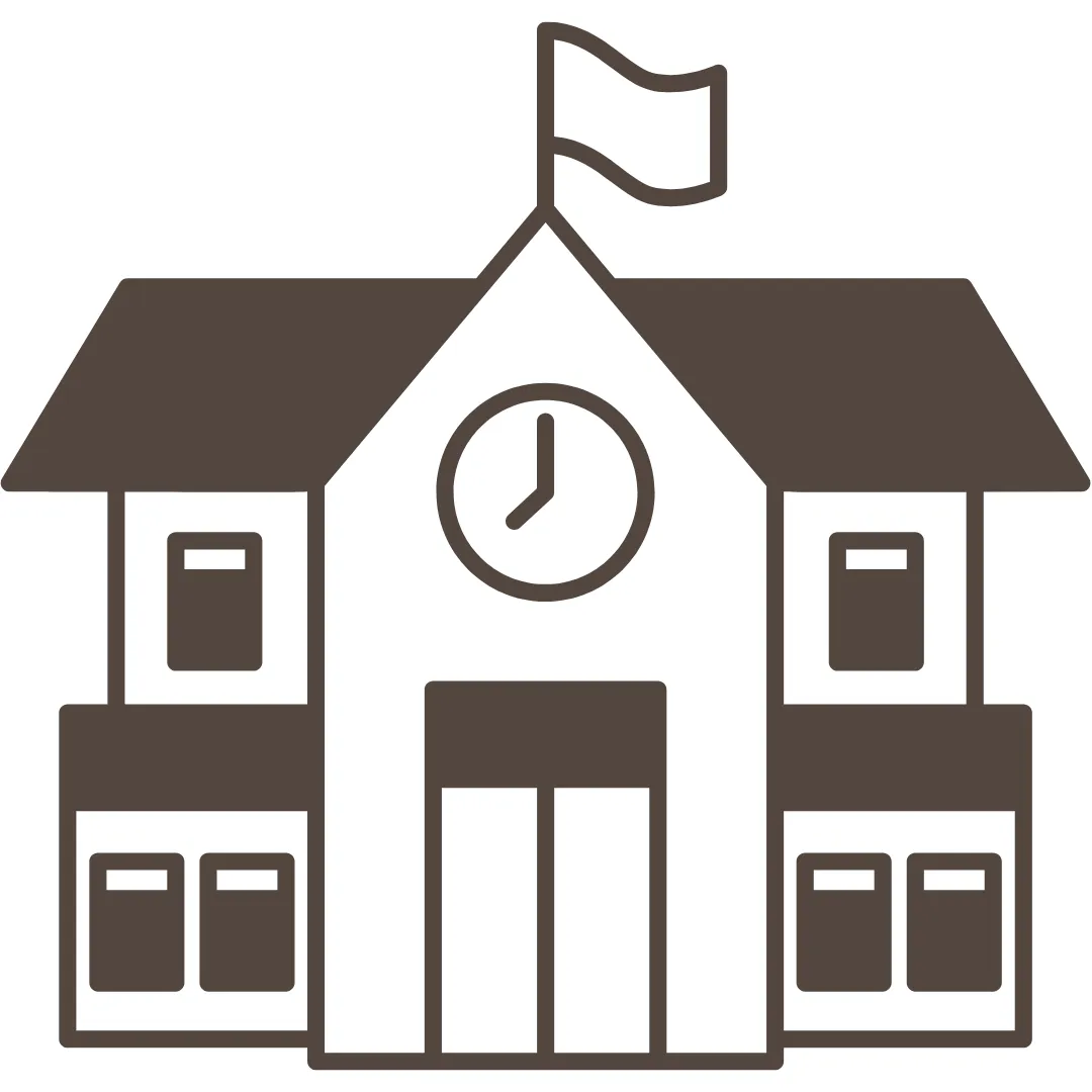 Hay centros de estudio cercanos