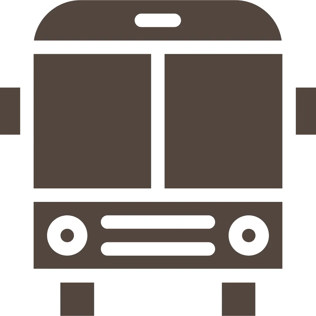 Transporte púbico cerca